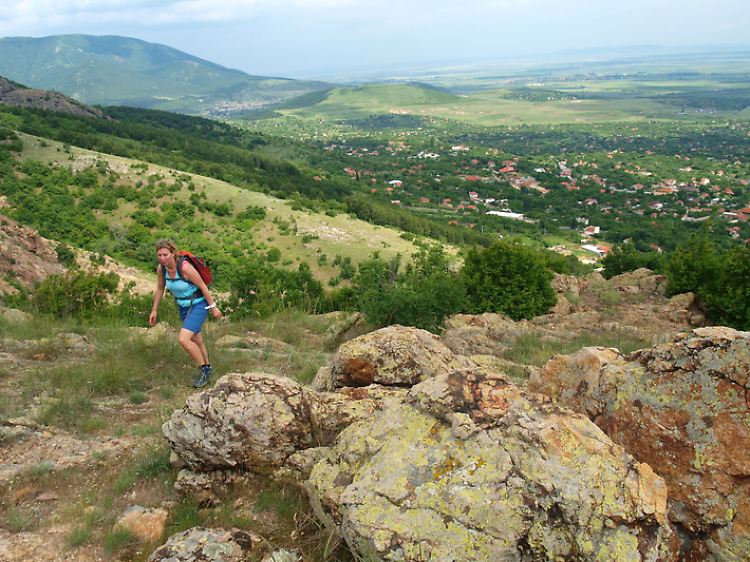 Das Balkangebirge beim Sliven-Naturpark ist touristisch noch keine große Nummer - gut markierte Wanderwege finden sich selten.
