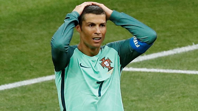 Sportlich läuft's super für Ronaldo: Europameister Portugal befindet sich auf Halbfinalkurs.