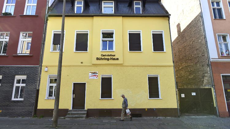 Die Parteizentrale der NPD in Berlin-Köpenick