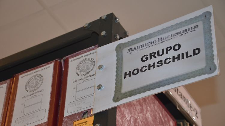 Akten des Minenbesitzers Moritz Hochschild im bolivianischen Minenarchiv in El Alto.