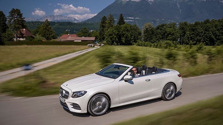 Wer offen fährt, hat mehr vom Fahren. Jedenfalls ist das im neuen E-Klasse Cabrio so.