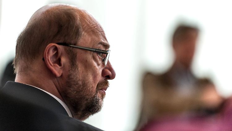 In Umfragen steht die SPD zurzeit nur bei 23 bis 25 Prozent: Kanzlerkandidat Schulz muss zulegen.
