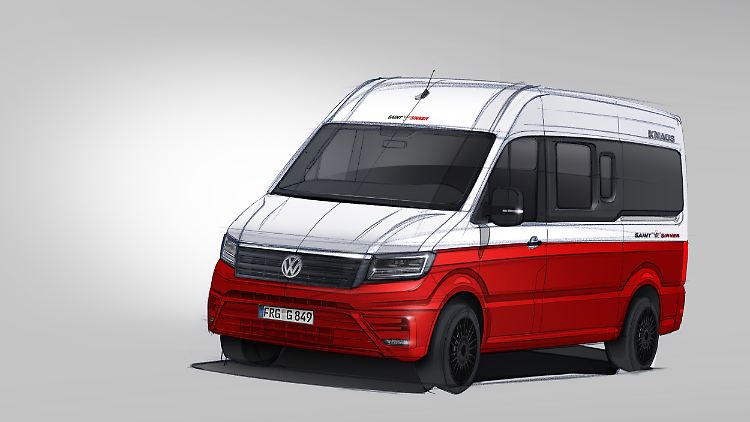 Noch ist der Knaus Crafter nur eine Studie, wird aber mit Sicherheit gebaut.