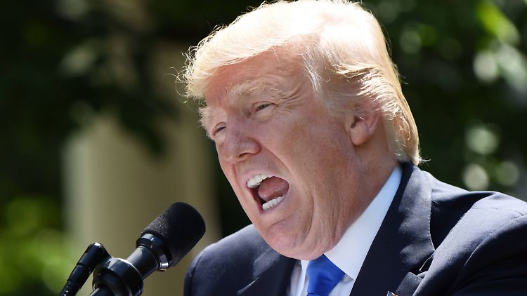 Voll im Attacke-Modus: Donald Trump.