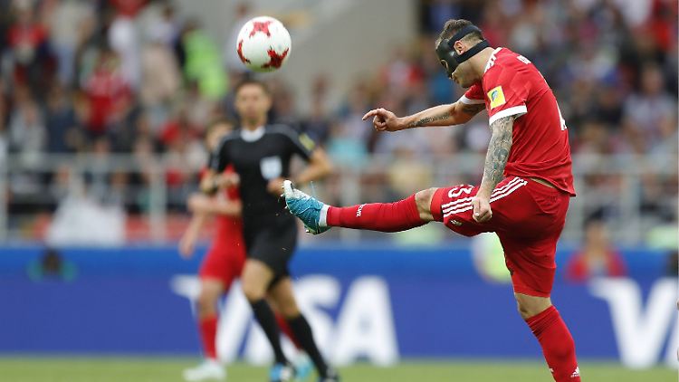 Kämpfen mit allen Mitteln: Nur ein Sieg gegen Mexiko würde die Sbornaja ins Halbfinale hieven. 