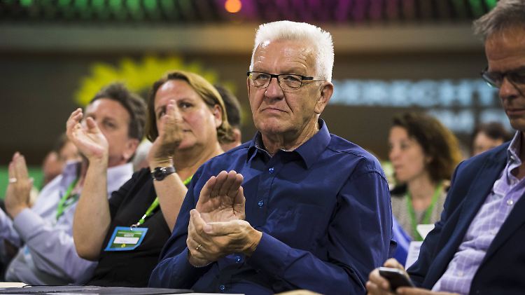 Nicht immer auf Parteilinie: Winfried Kretschmann.