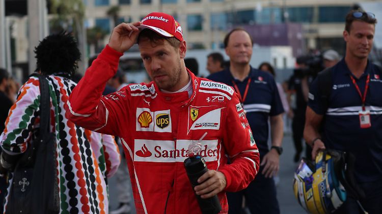 Sein legendärer Ausraster in Baku nagt immer noch an Sebastian Vettel.
