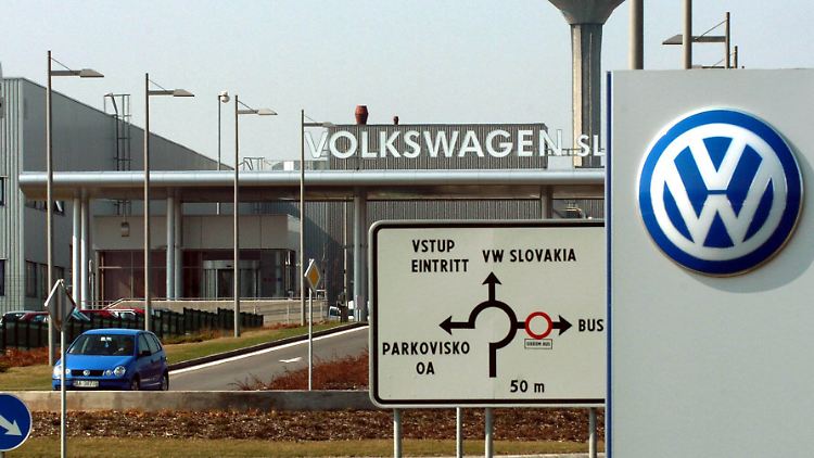 VW-Werk in Bratislava.
