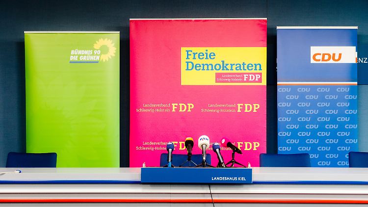 Im Kieler Parlament verfügen CDU, FDP und Grüne über 44 von 73 Sitzen.