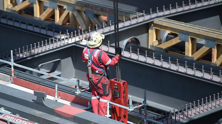 Unter anderem schiebt der Bauboom Deutschlands Wirtschaft an.