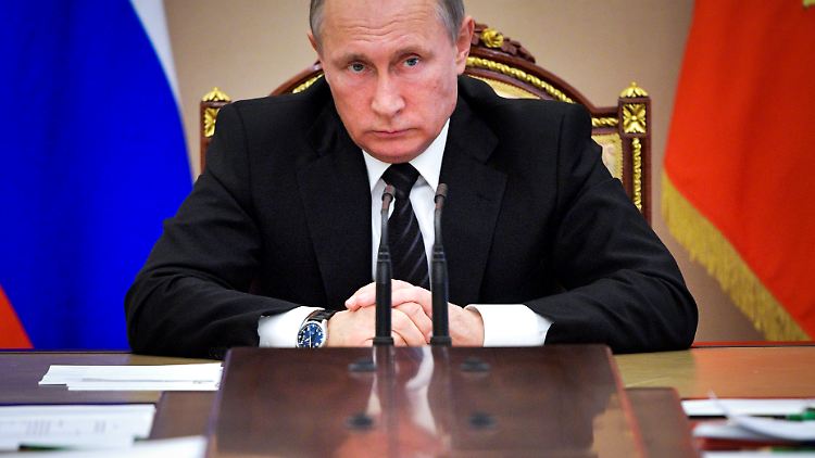 Wladimir Putin - laut der Umfrage für die Russen die Nummer zwei der Weltgeschichte.