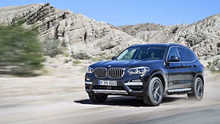 Viel hat sich beim neuen BMW X3 nicht an der Außenhaut im Vergleich mit dem Vorgänger geändert.