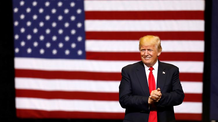 Nur 22 Prozent der Befragten sind der Meinung, Trump werde in der Weltpolitik die richtigen Dinge machen.