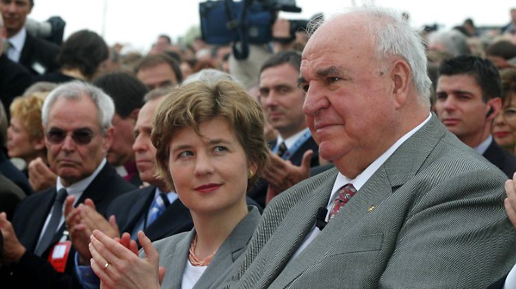 Hlemut Kohl und seine zweite Ehefrau Maike Kohl-Richter.