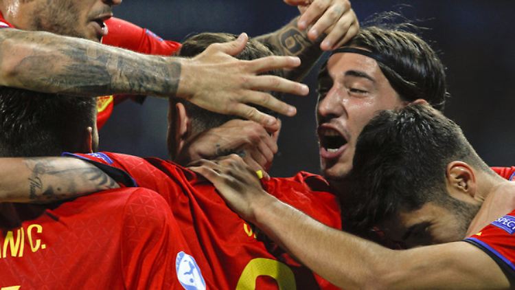 Atlético-Star Ñíguez überzeugte mit drei Treffern in nur 21 Minuten. 