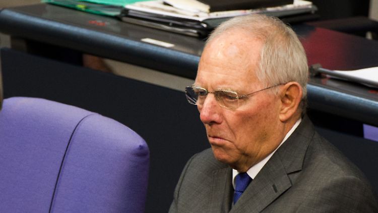 Wolfgang Schäuble ist aktueller Finanzminister - und bleibt es womöglich auch.