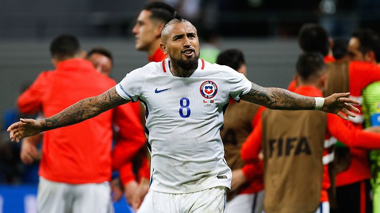 Konnte das Duell der Superstars für sich entscheiden: Arturo Vidal. 