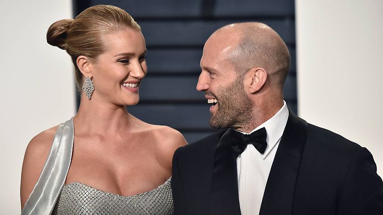 Freuen sich über Nachwuchs: Rosie Huntington-Whiteley und Jason Statham.