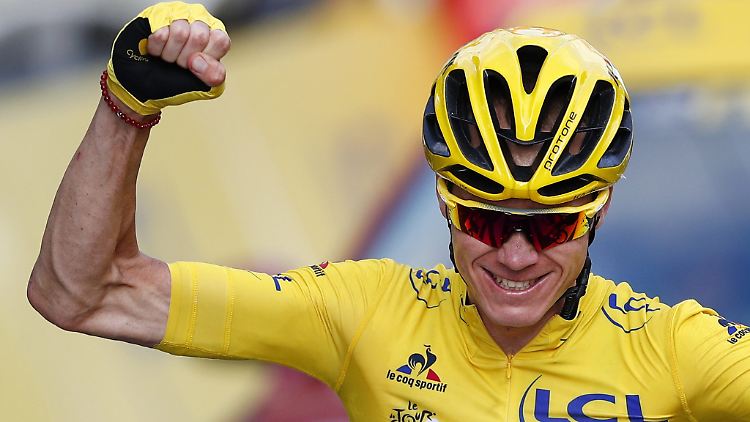 Díe "Gelbe" Gefahr: Chris Froome könnte seinen 4. Tour-Gesamtsieg feiern, dazu noch den 3. hintereinander.