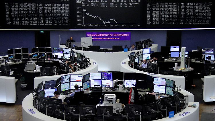 Abwärts geht es am deutschen Aktienmarkt: Ist das die "überfällige Korrektur" im Dax?