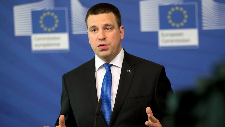 Der estnische Premierminister Jüri Ratas.