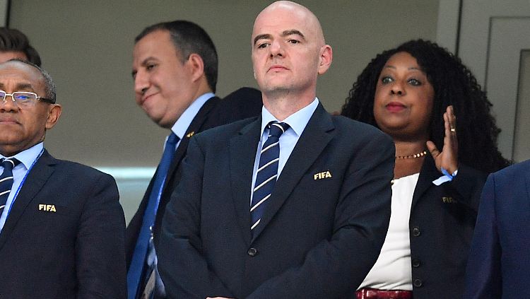 Gianni Infantino lässt sich den Confed Cup nicht entgehen.