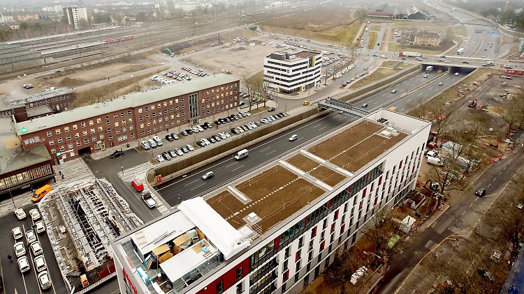 Würde das Outlet auf dem ehemaligen Güterbahnhof gebaut, wäre es das Größte in ganz Deutschland.