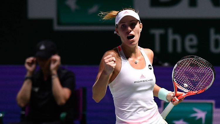 Voll motiviert: Angelique Kerber will das Krisenjahr 2017 hinter sich lassen.
