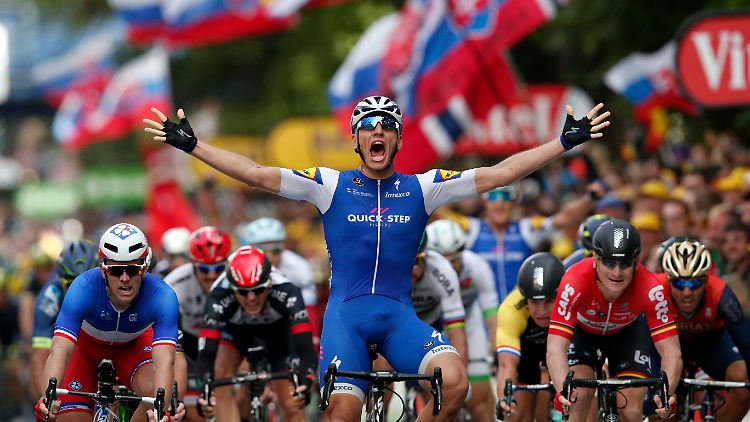 Sprintsieger: Marcel Kittel in Lüttich.
