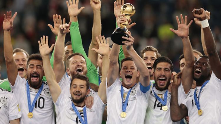 Das Confed-Cup-Team ist zwar nur temporär, die Freude über den Titel trübt das aber nicht. 