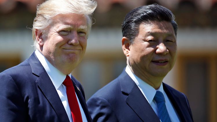 US-Präsident Donald Trump und Chinas Regierungschef Xi Jinping ringen im Umgang mit Nordkorea um eine gemeinsame Linie. 