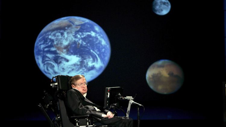 Hawking geht davon aus, dass die Erde über kurz oder lang unbewohnbar wird.
