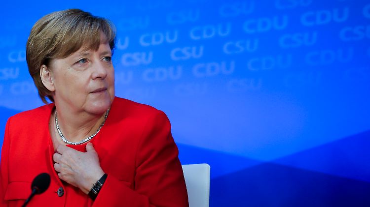 Merkel rechnet nicht mit einem Positionswechsel Trumps.