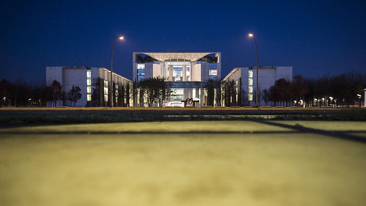 Mit wem die Kanzlerin in ihrem Regierungssitz speist, bleibt bis auf weiteres geheim.