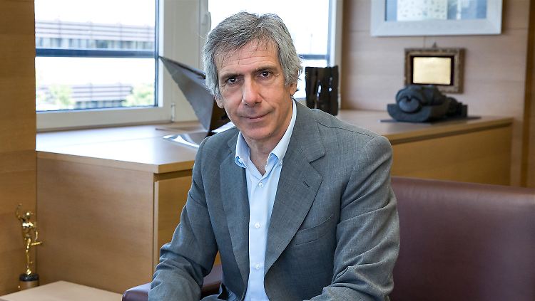 Paolo Barilla in seinem Büro in Parma.