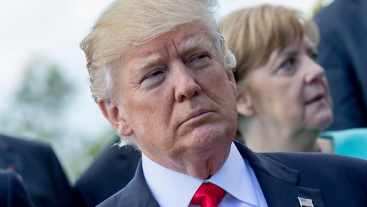 Donald Trump freut sich darauf, der Kanzlerin zu helfen. 