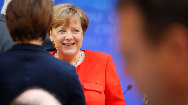 Kanzlerin Merkel kann sich nach jetzigem Stand die Koalitionspartner aussuchen.