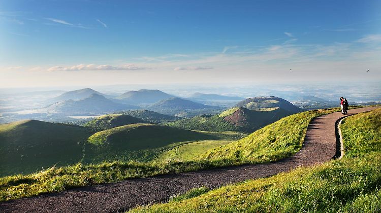 Der Volcans d’Auvergne Naturpark ist zum Wandern gemacht.