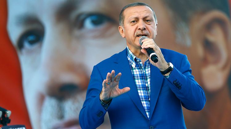 Erdogan fühlt sich in seiner Sicht der Dinge voll und ganz bestätigt durch den Zuspruch der Türken in Deutschland.