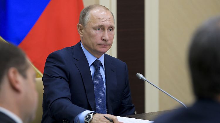 Präsident Putin auf der G-20-Konferenz. Lange hat Russland Verurteilungen gegen Nordkorea abgelehnt.