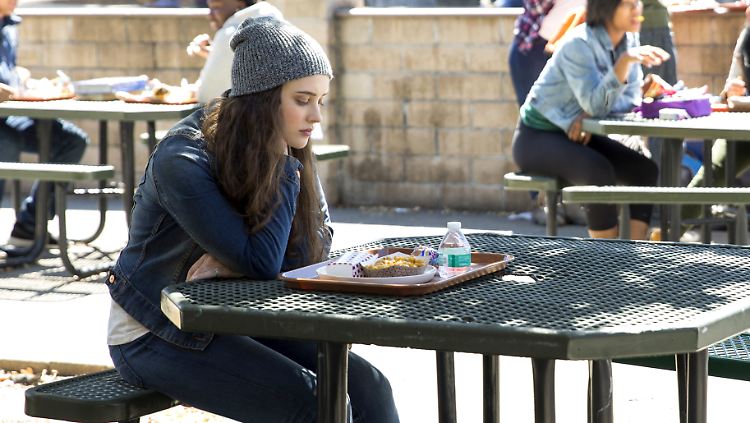 Umstrittene Rolle: Katherine Langford als Hannah Baker in "Tote Mädchen lügen nicht".