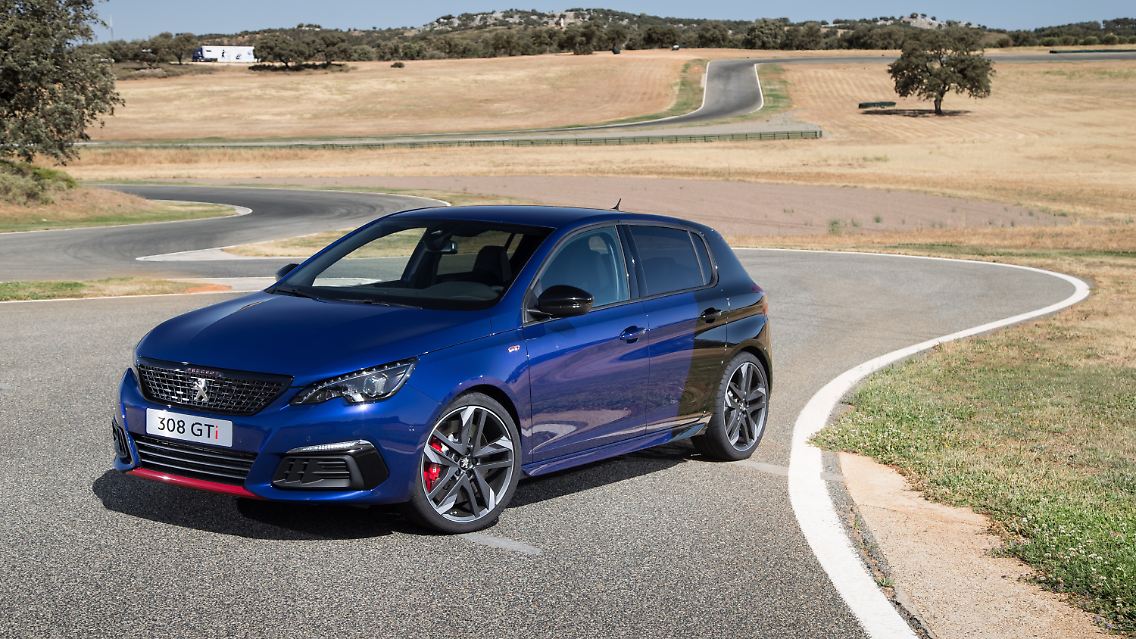 Neu ist beim Peugeot 308 GTi eigenlich nur der Löwe im Kühlergrill.