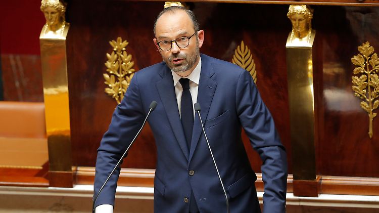 Premierminister Edouard Philippe stellte den Plan am Samstag vor. 