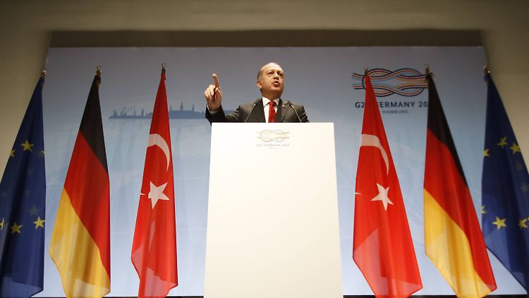 Erdogan stimmt der Abschlusserklärung erst zu und stellt sie dann gleich wieder in Frage.