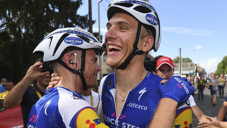 Marcel Kittel hat bei der Tour de France in diesem Jahr gut Lachen.