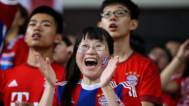 Im Sommer 2015 absolvierten die Bayern auf ihrer Asienreise ein Training im Pekinger "Vogelnest".