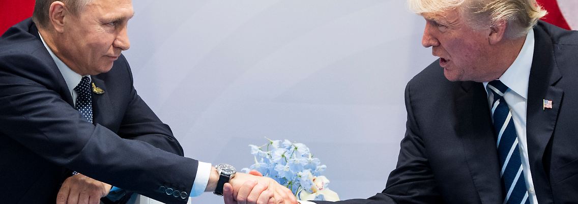 Putin und Trump waren bei dem Gipfel bemüht, freundschaftliche Signale zu senden.