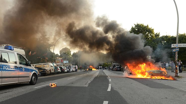 Hamburg am vergangenen Freitag. Anderswo in der Stadt war es zu diesem Zeitpunkt zweifellos ruhig.