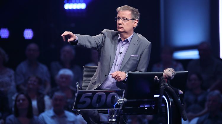 "Das gibt es nicht", meint "500"-Moderator Günther Jauch.
