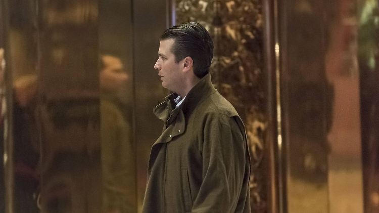 Tatort Trump Tower: Im goldenen Turm seines Vaters hielt auch Donald Trump Jr. zahlreiche Treffen im Rahmes des Wahlkampfes seines Vaters ab.